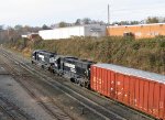 NS 5008 & 2838 lead a train across Boylan